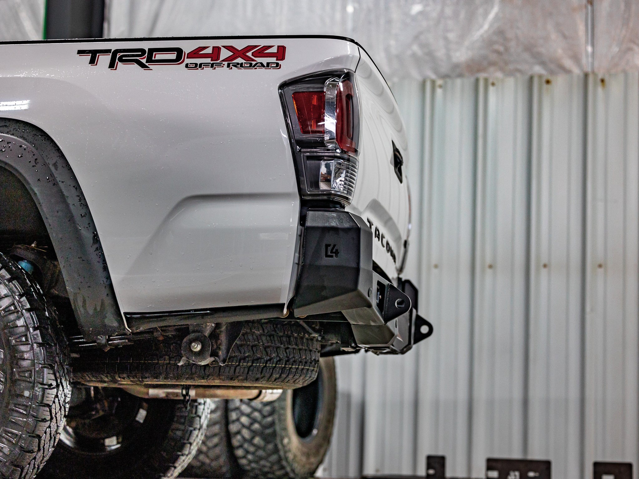 C4 Fabrication Armor C4 Fab Tacoma Overland Rear Bumper / 3rd Gen / 2016+