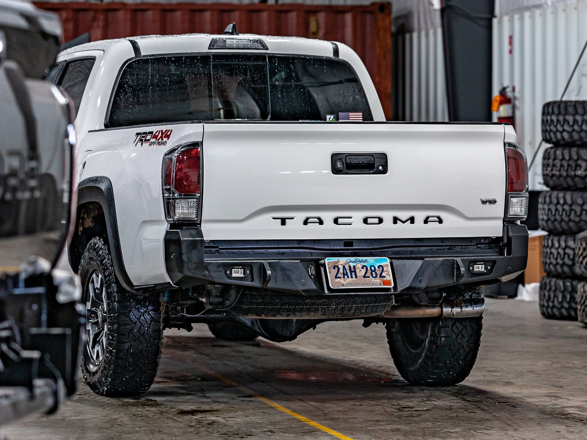 C4 Fabrication Armor C4 Fab Tacoma Overland Rear Bumper / 3rd Gen / 2016+