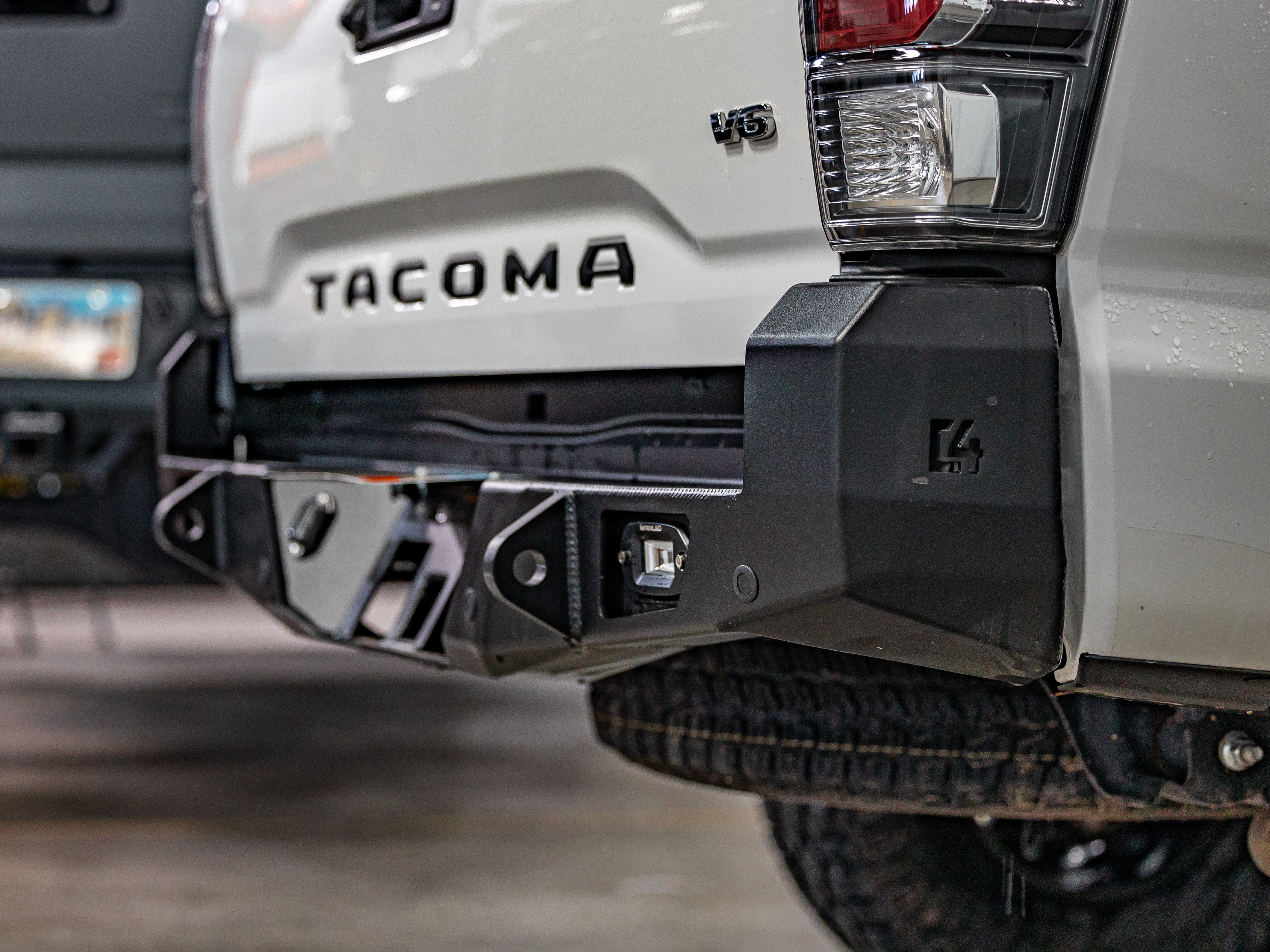 C4 Fabrication Armor C4 Fab Tacoma Overland Rear Bumper / 3rd Gen / 2016+