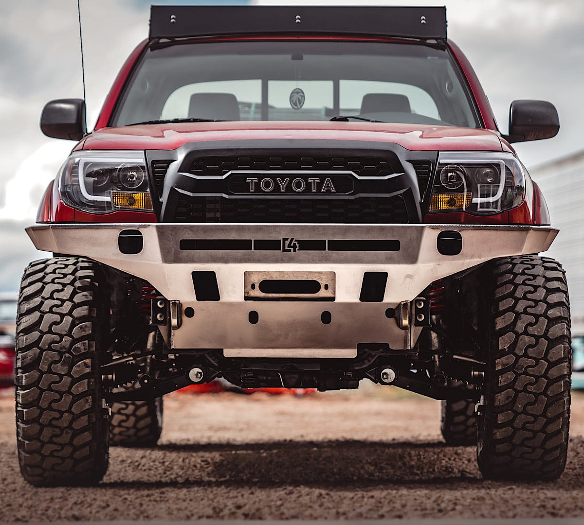 C4 Fabrication Armor C4 Fab Tacoma Overland Series Front Bumper / 2nd Gen / 2005-2015