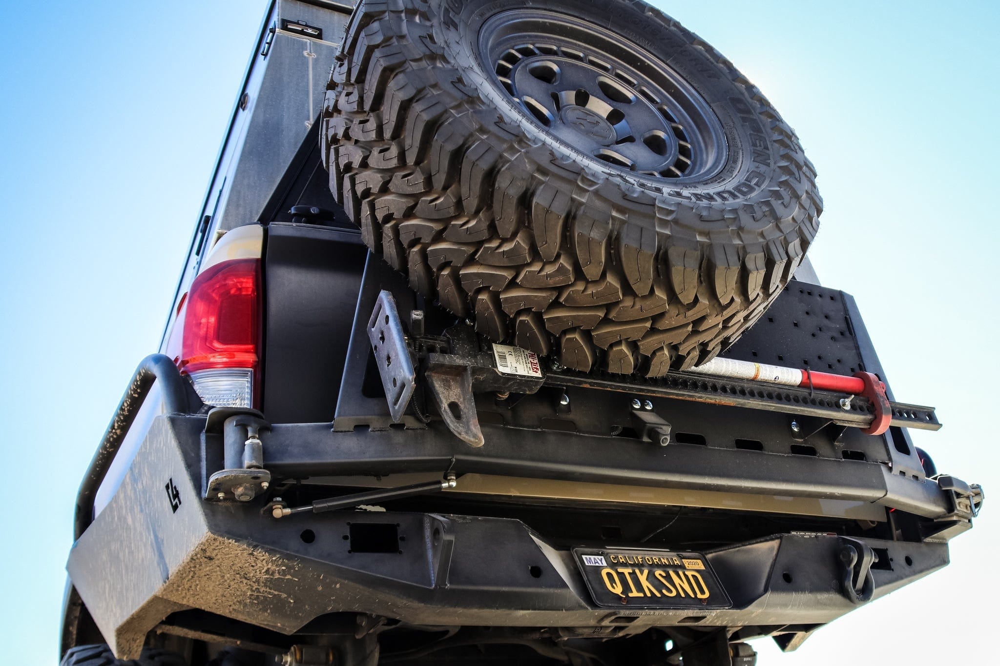 C4 Fabrication Armor C4 Fab Tacoma Overland Series High Clearance Rear Bumper / 3rd Gen / 2016-2023