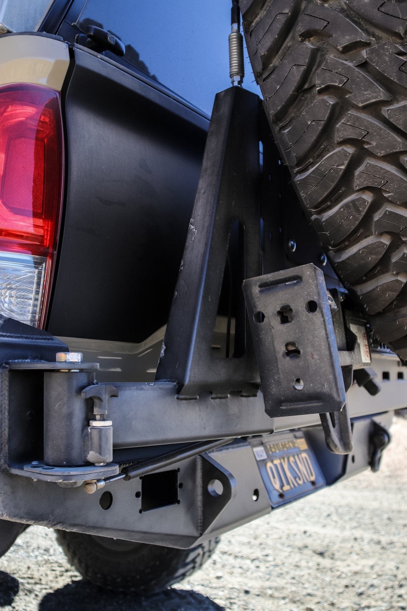 C4 Fabrication Armor C4 Fab Tacoma Overland Series High Clearance Rear Bumper / 3rd Gen / 2016-2023