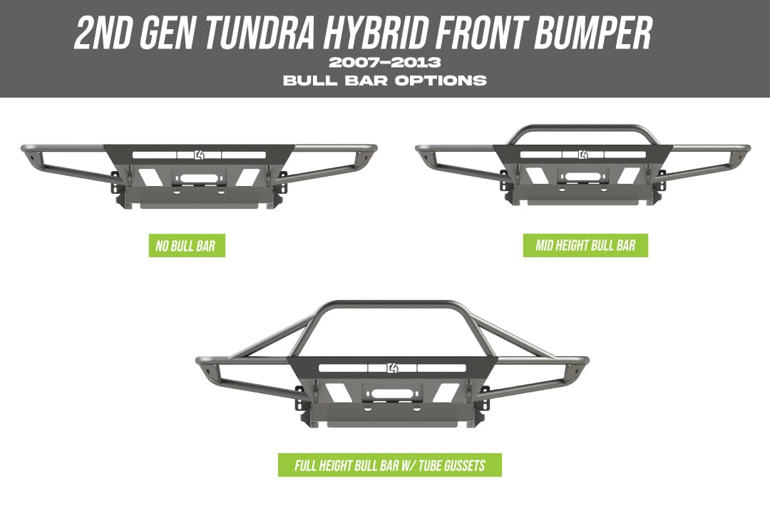 C4 Fabrication Armor C4 Fab Tundra Hybrid Front Bumper / 2nd Gen (2007-2013)