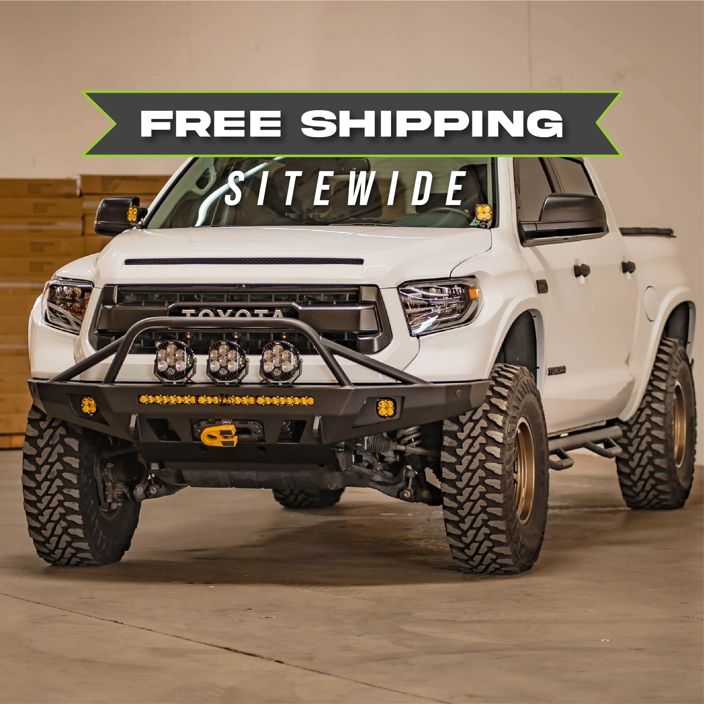 C4 Fabrication Armor C4 Fab Tundra Overland Series Front Bumper / 2nd Gen / 2014-2021