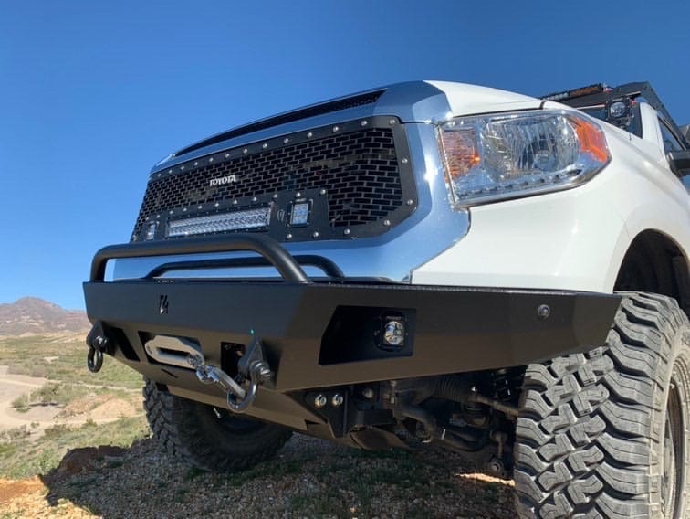 C4 Fabrication Armor C4 Fab Tundra Overland Series Front Bumper / 2nd Gen / 2014-2021