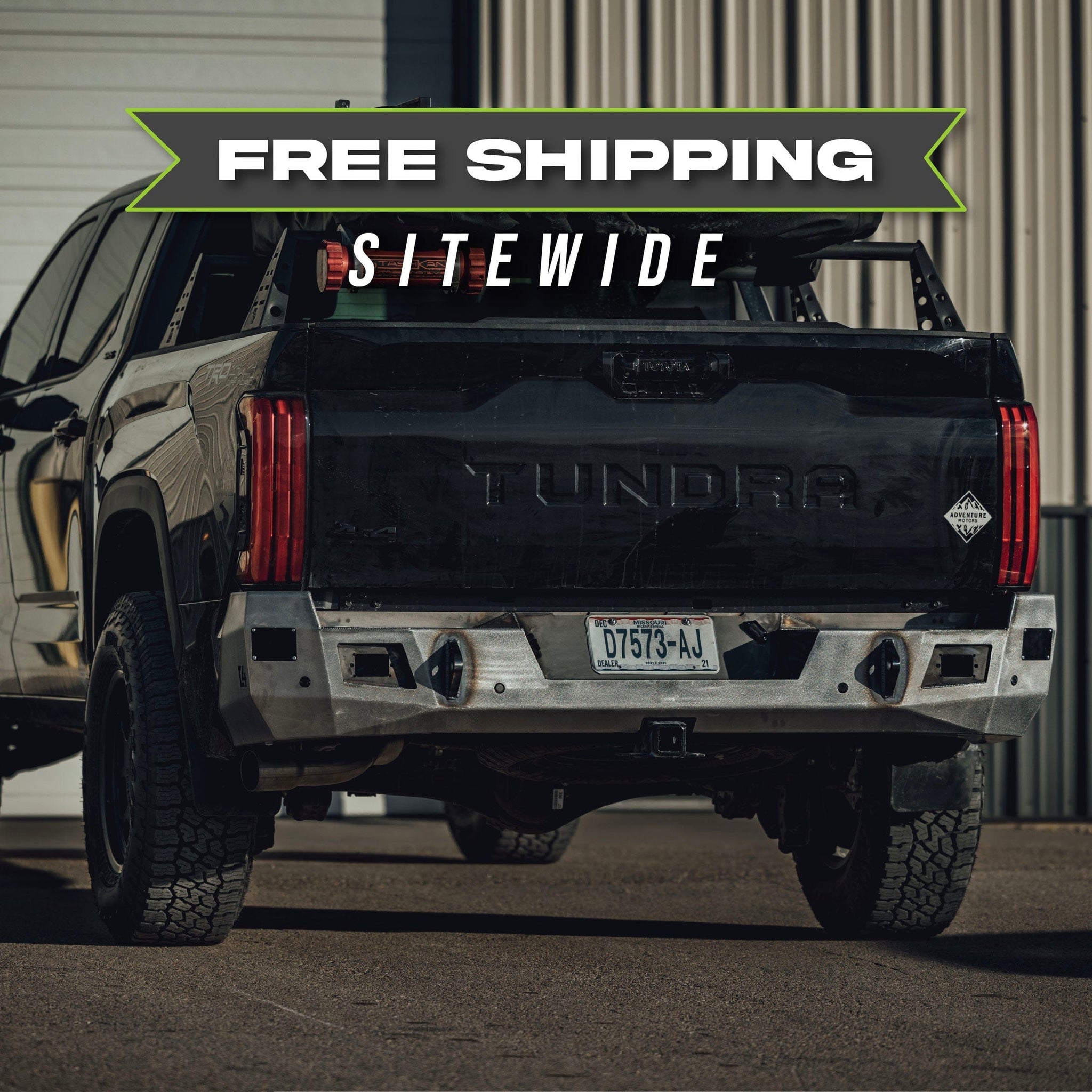 C4 Fabrication Armor C4 Fab Tundra Overland Series Rear Bumper / 3rd Gen / 2022+