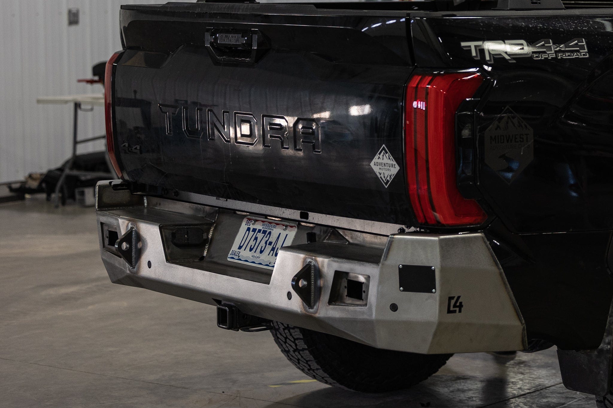 C4 Fabrication Armor C4 Fab Tundra Overland Series Rear Bumper / 3rd Gen / 2022+