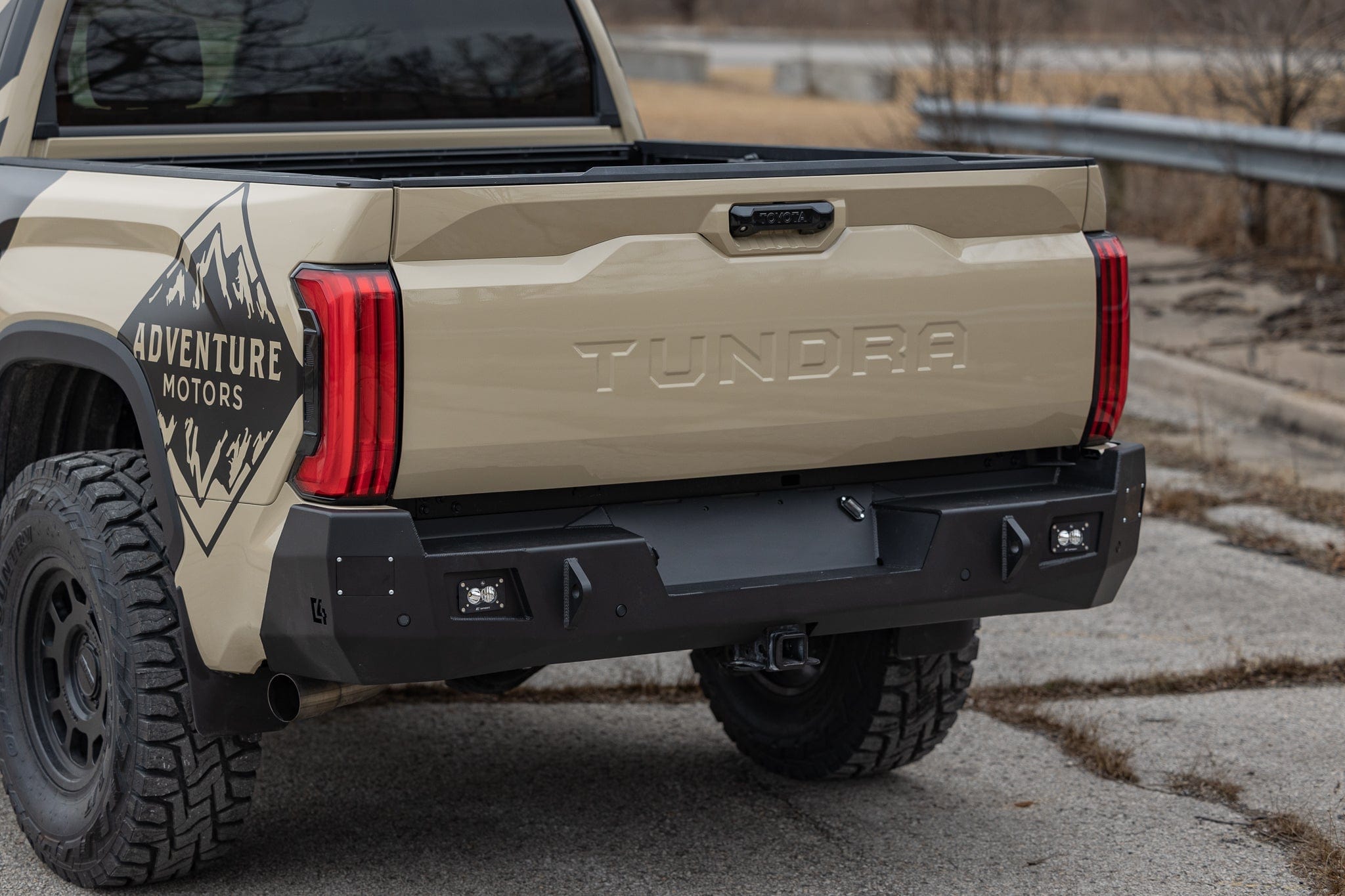 C4 Fabrication Armor C4 Fab Tundra Overland Series Rear Bumper / 3rd Gen / 2022+