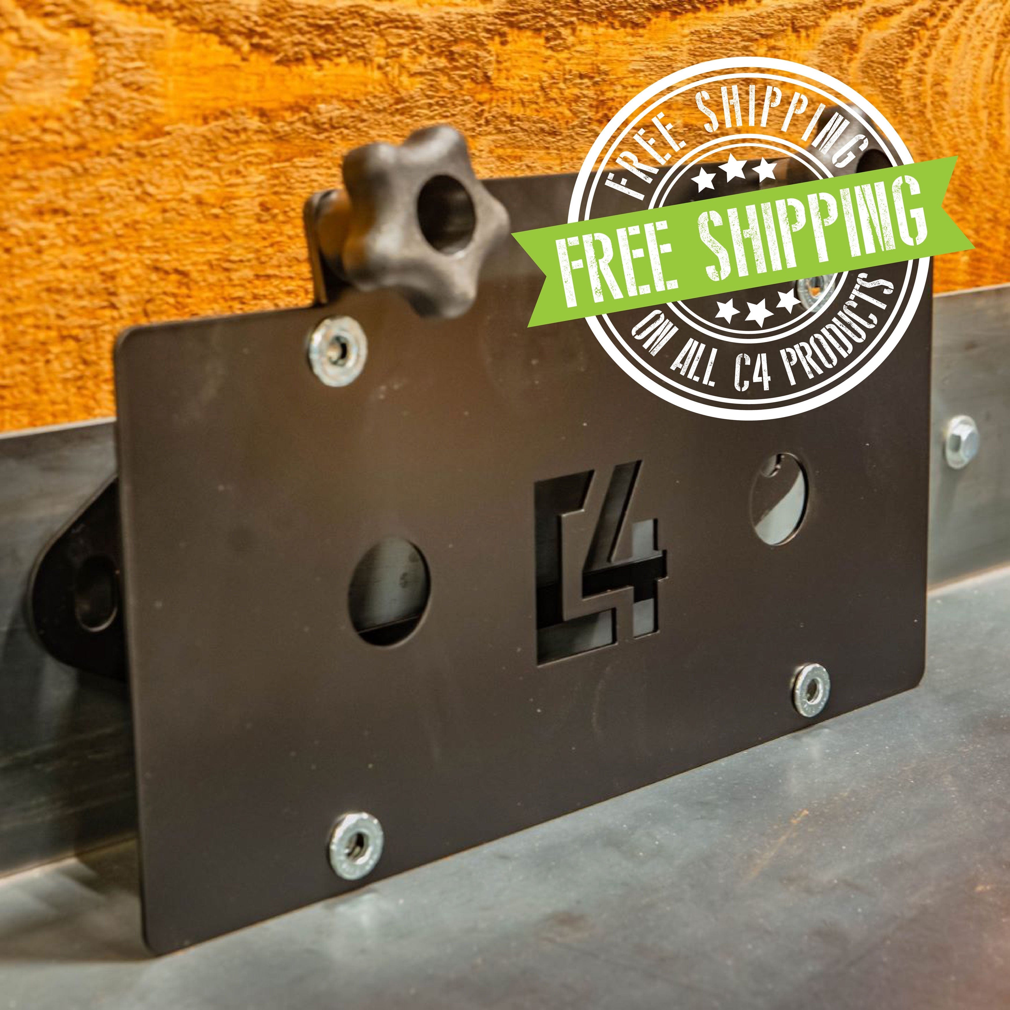 C4 Fabrication C4 Hawse License Plate Mount