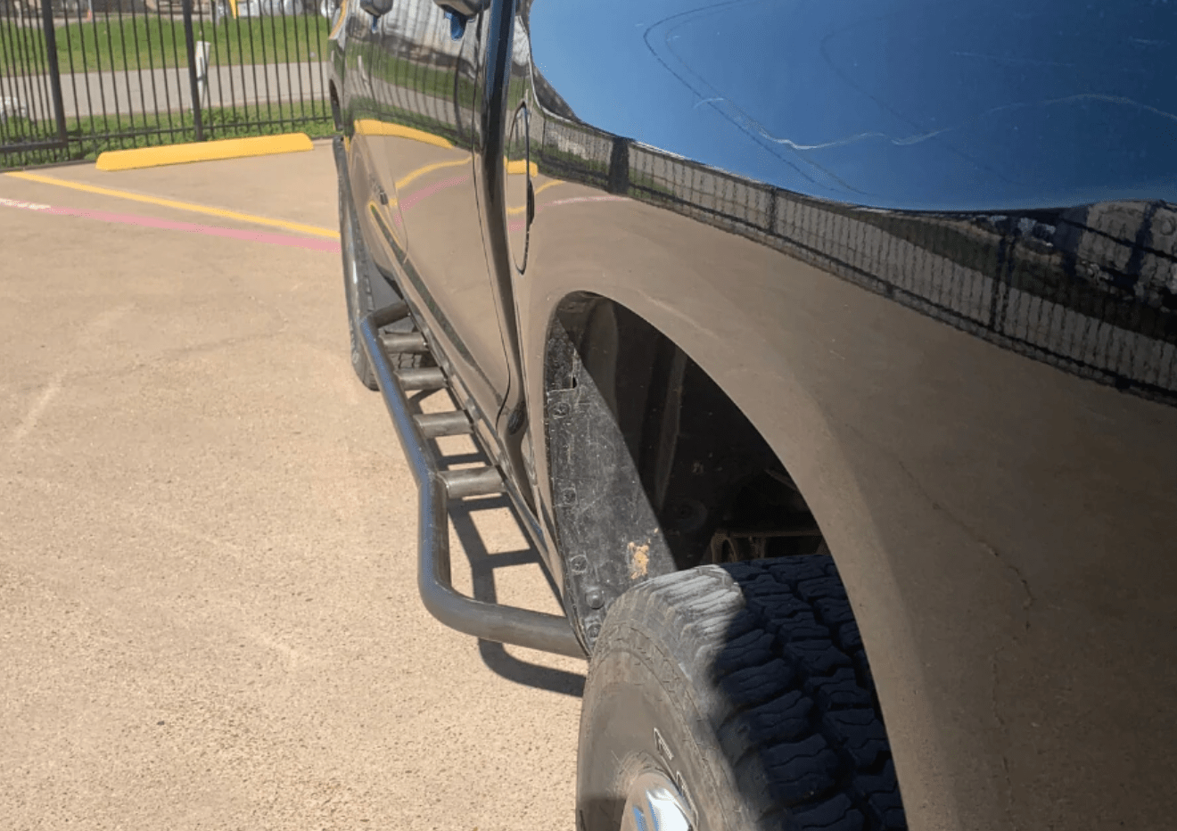 Cali Raised LED Armor 2014-2021 TOYOTA TUNDRA STEP EDITION ROCK SLIDERS