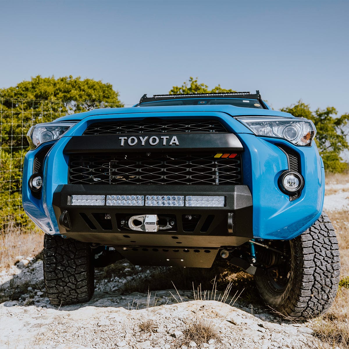 Cali Raised LED Armor 2014+ 4Runner Stealth Bumper