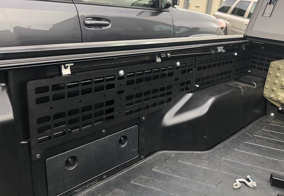 Cali Raised LED Bed Accessories 2005-2022 TOYOTA TACOMA BED MOLLE SYSTEM FOR BAKFLIP COVER ONLY