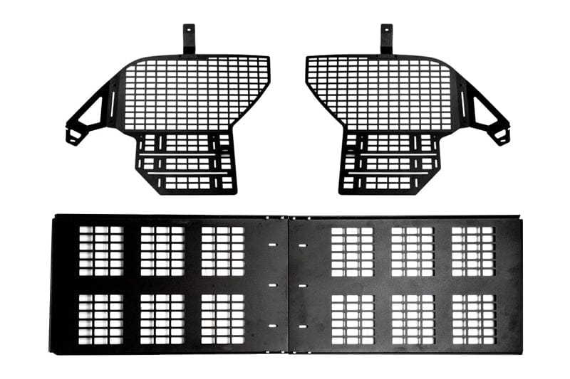 Cali Raised LED Molle 2 Row Seating / Both Sides & Middle Tray (+$420) 2010-2022 4Runner Interior Rear MOLLE Panel