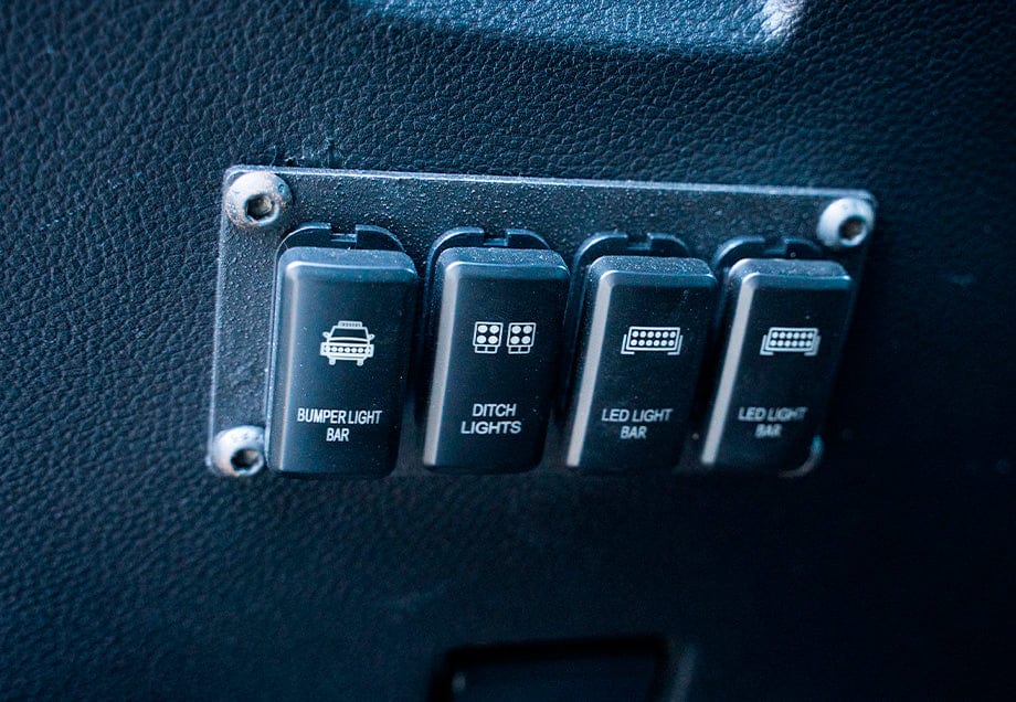 Cali Raised LED Switches 2019-2022 Ford Ranger Switch Panel (4)