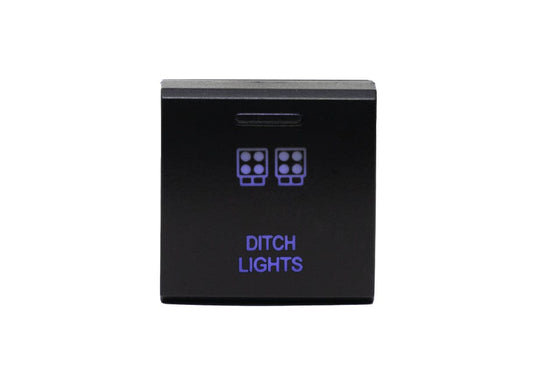 Cali Raised LED Switches Toyota OEM Square Style "DITCH LIGHTS" Switch