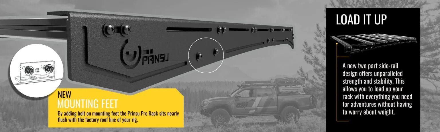 CBI Roof Rack Prinsu Pro Lexus GX460 Full Roof Rack | 2010-2023