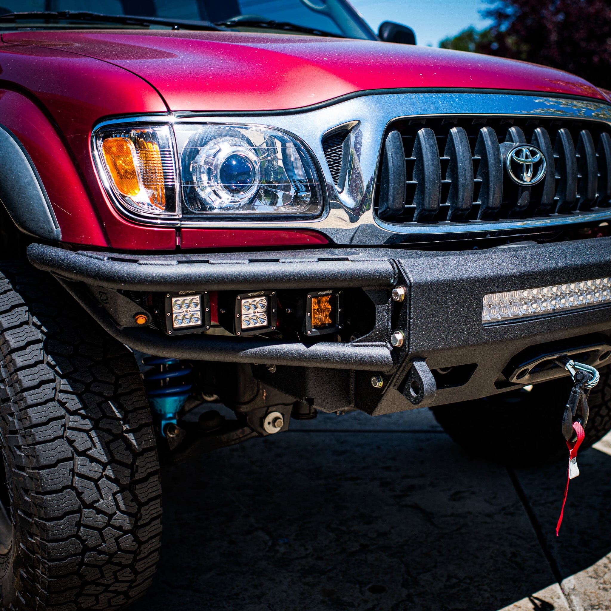 Chassis Unlimited Inc. 1995-2004 TOYOTA TACOMA DIABLO FRONT WINCH BUMPER