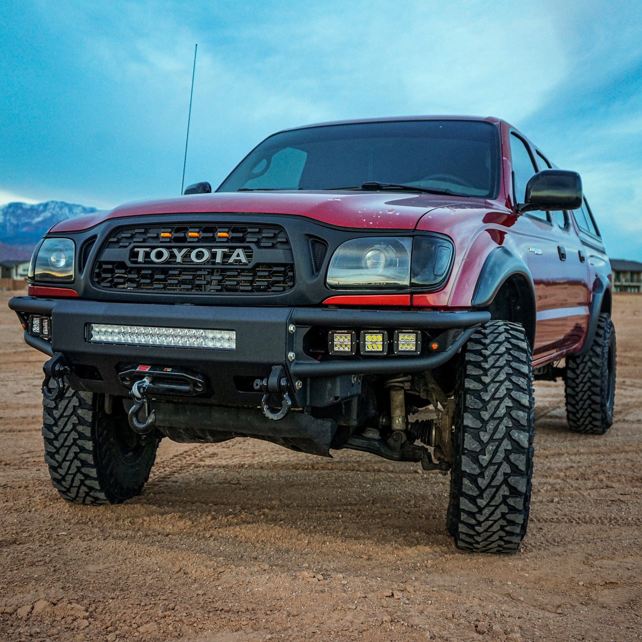 Chassis Unlimited Inc. 1995-2004 TOYOTA TACOMA DIABLO FRONT WINCH BUMPER