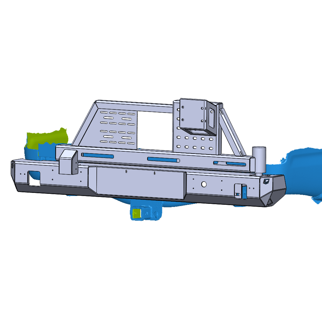 Chassis Unlimited Inc. 1995-2004 TOYOTA TACOMA SWING OUT REAR BUMPER