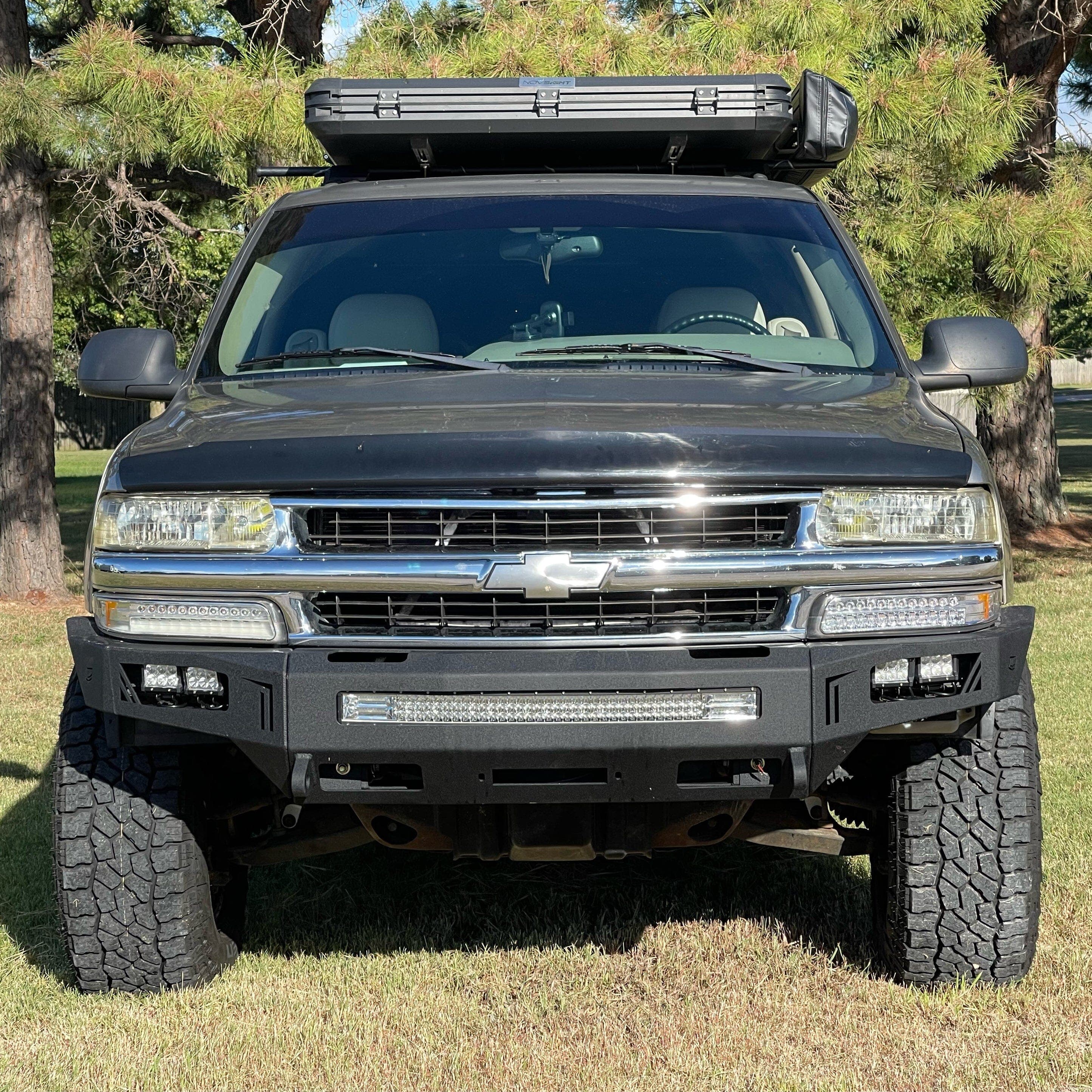 Chassis Unlimited Inc. 1999-2002 CHEVY 1500 & 2000-2006 TAHOE/SUBURBAN OCTANE FRONT WINCH BUMPER