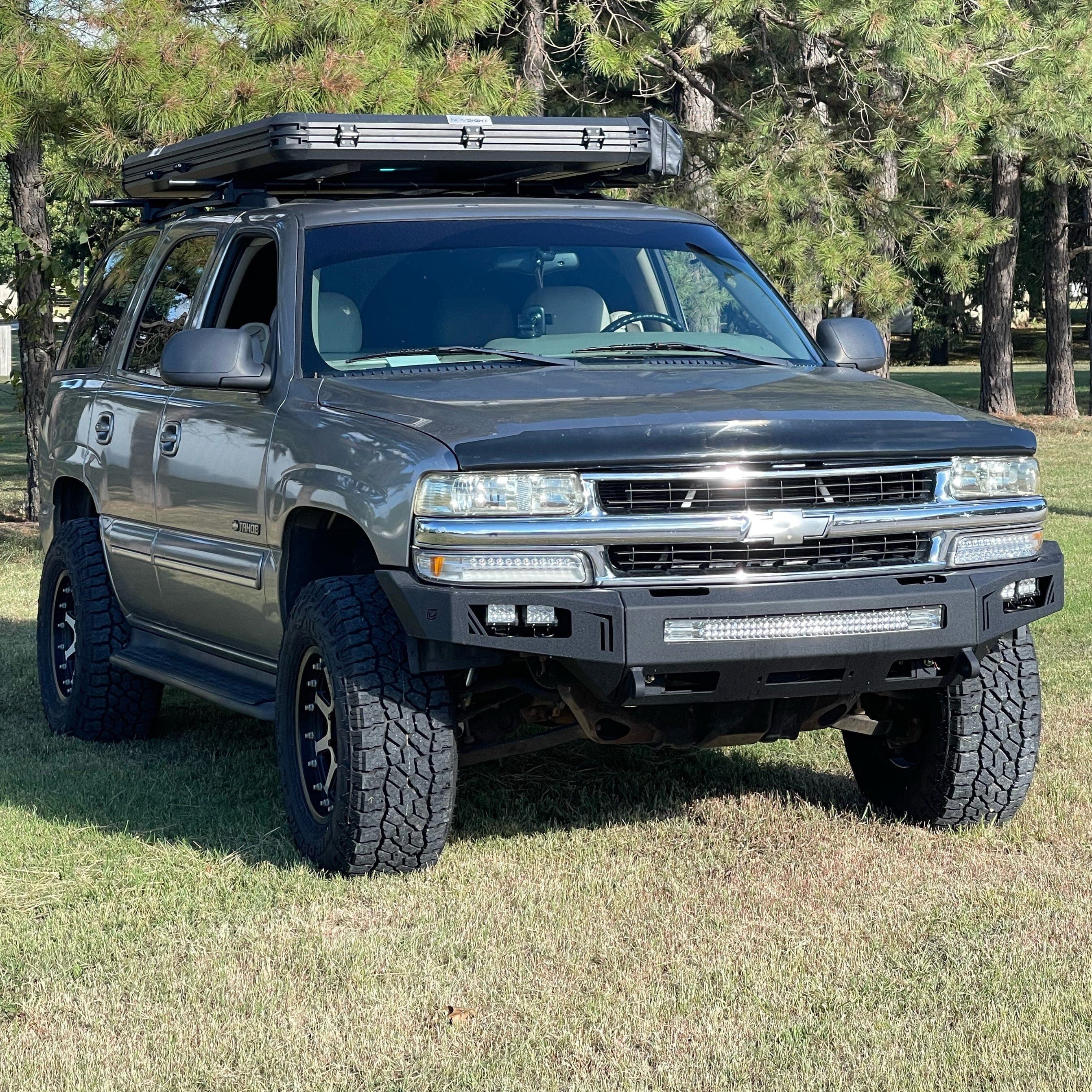 Chassis Unlimited Inc. 1999-2002 CHEVY 1500 & 2000-2006 TAHOE/SUBURBAN OCTANE FRONT WINCH BUMPER