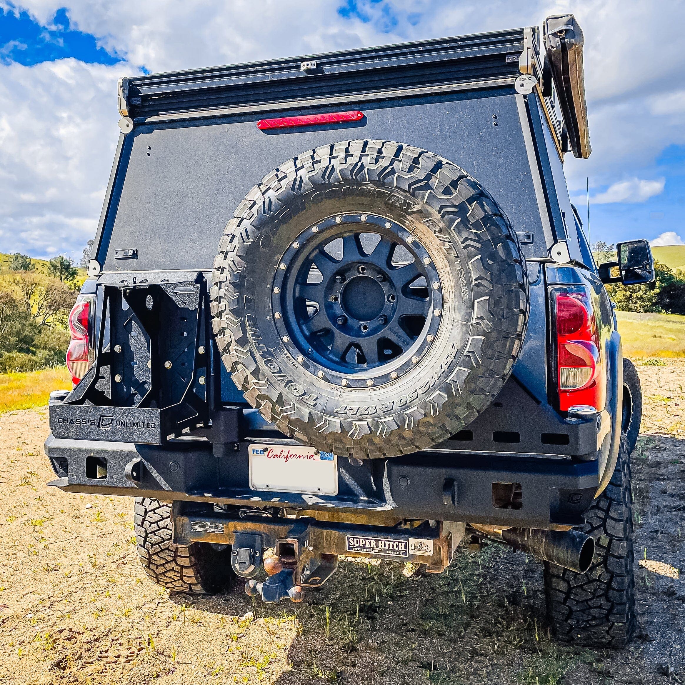 Chassis Unlimited Inc. 1999-2007 CHEVY/GMC 1500/2500/3500 OCTANE DUAL SWING OUT REAR BUMPER