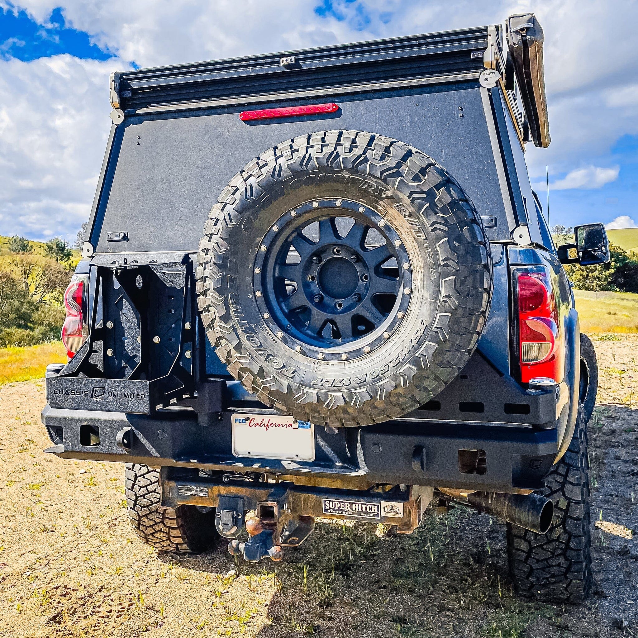 Chassis Unlimited Inc. 1999-2007 CHEVY/GMC 1500/2500/3500 OCTANE DUAL SWING OUT REAR BUMPER