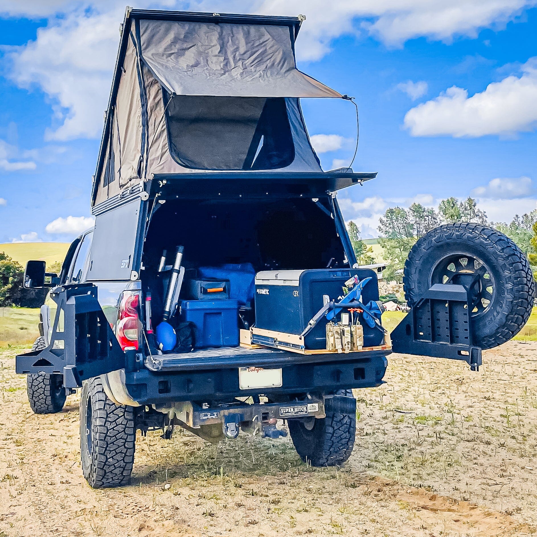 Chassis Unlimited Inc. 1999-2007 CHEVY/GMC 1500/2500/3500 OCTANE DUAL SWING OUT REAR BUMPER