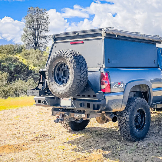 Chassis Unlimited Inc. 1999-2007 CHEVY/GMC 1500/2500/3500 OCTANE DUAL SWING OUT REAR BUMPER