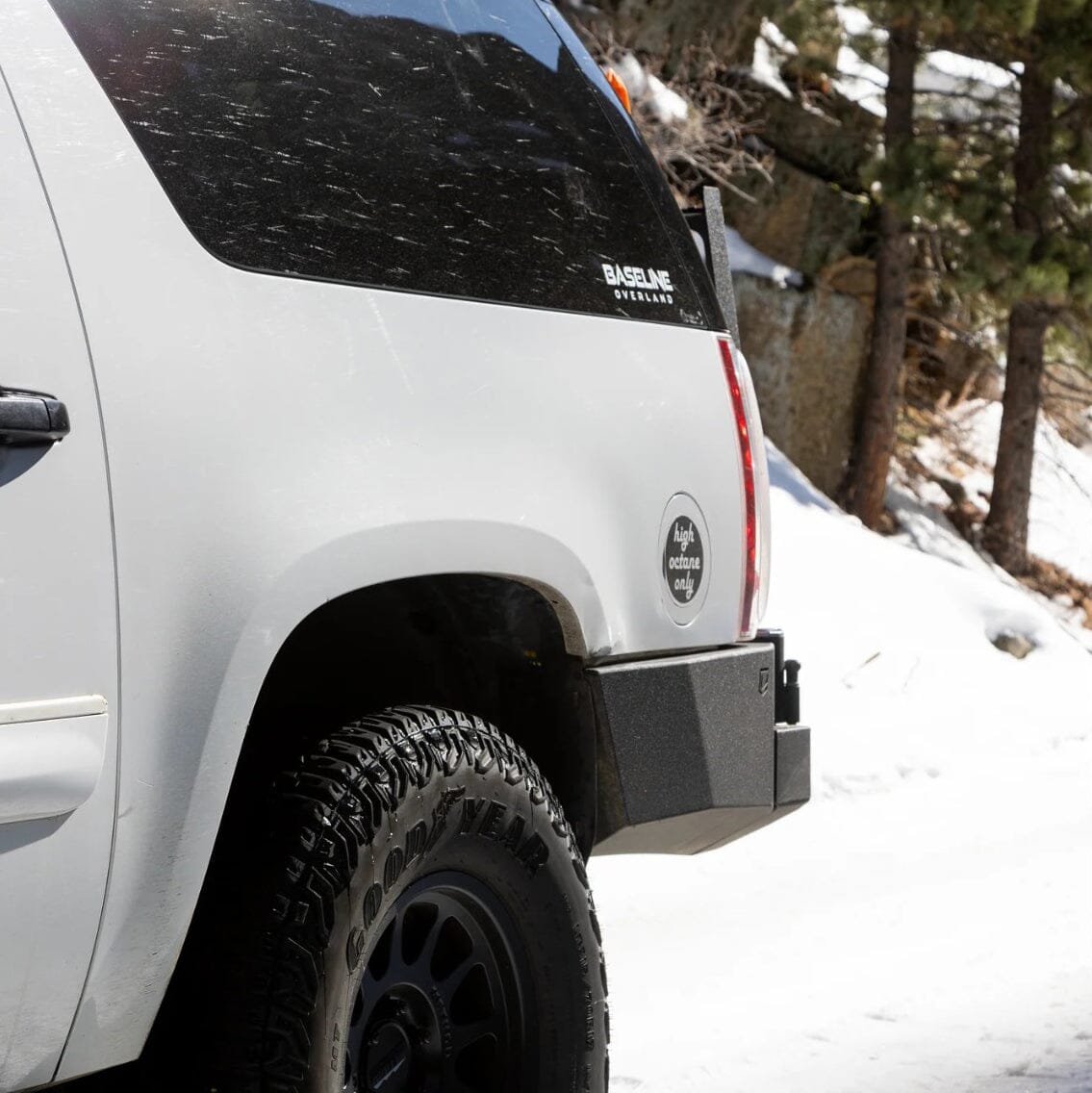 Chassis Unlimited Inc. 2007-2014 CHEVY SUBURBAN & GMC YUKON XL 1500/2500 HIGH CLEARANCE OCTANE DUAL SWING OUT REAR BUMPER