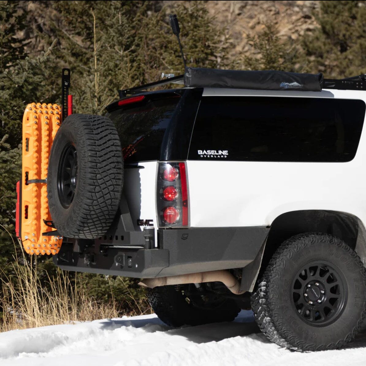 Chassis Unlimited Inc. 2007-2014 CHEVY SUBURBAN & GMC YUKON XL 1500/2500 HIGH CLEARANCE OCTANE DUAL SWING OUT REAR BUMPER