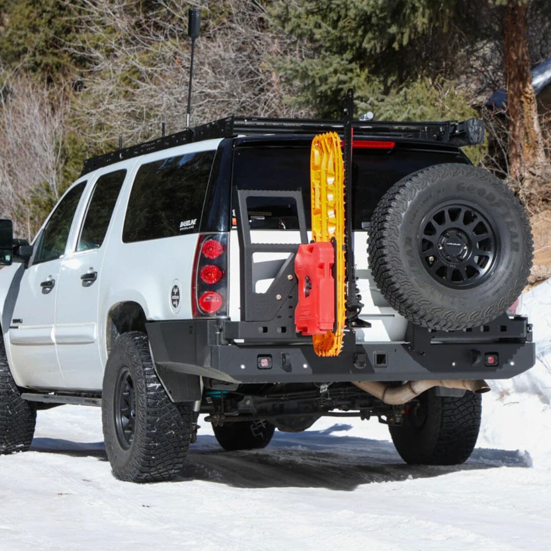 Chassis Unlimited Inc. 2007-2014 CHEVY SUBURBAN & GMC YUKON XL 1500/2500 HIGH CLEARANCE OCTANE DUAL SWING OUT REAR BUMPER