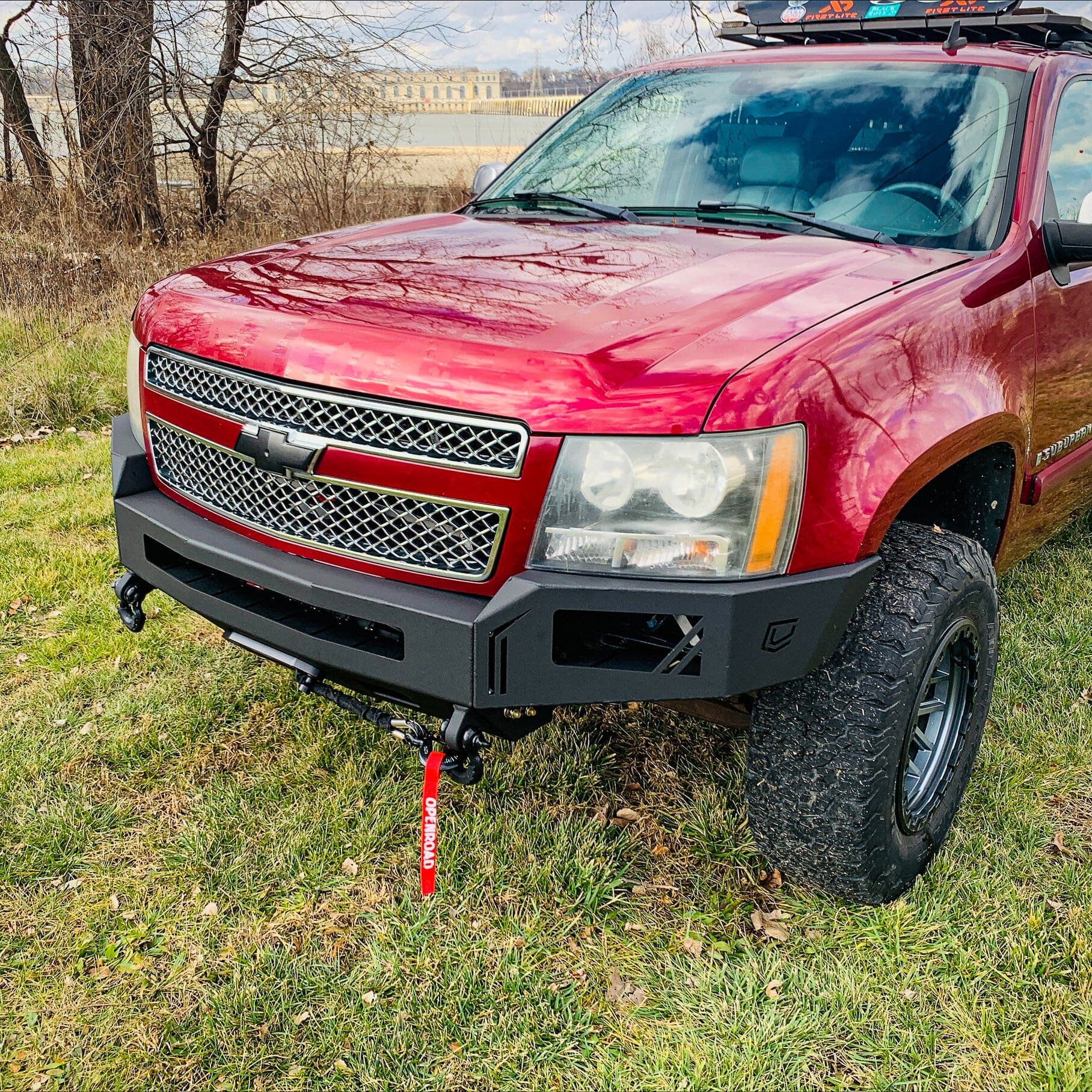 Chassis Unlimited Inc. 2007-2014 CHEVY TAHOE/SUBURBAN/AVALANCHE/YUKON OCTANE FRONT WINCH BUMPER