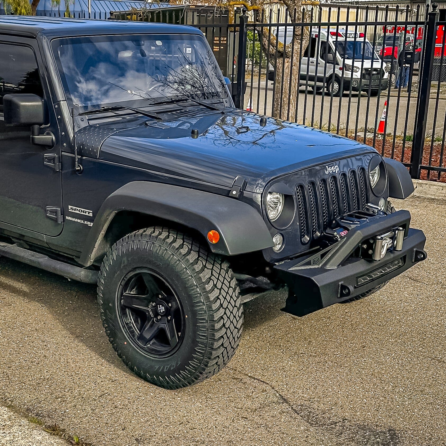 Chassis Unlimited Inc. 2007-2018 JEEP WRANGLER JK FRONT BUMPER