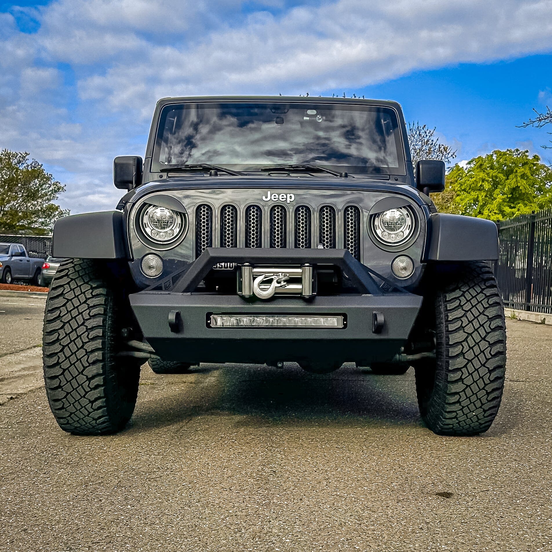 Chassis Unlimited Inc. 2007-2018 JEEP WRANGLER JK FRONT BUMPER