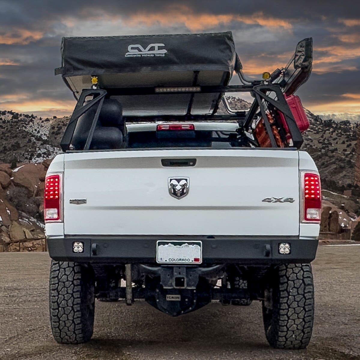 Chassis Unlimited Inc. 2010-2024 RAM 2500/3500 OCTANE HIGH CLEARANCE REAR BUMPER