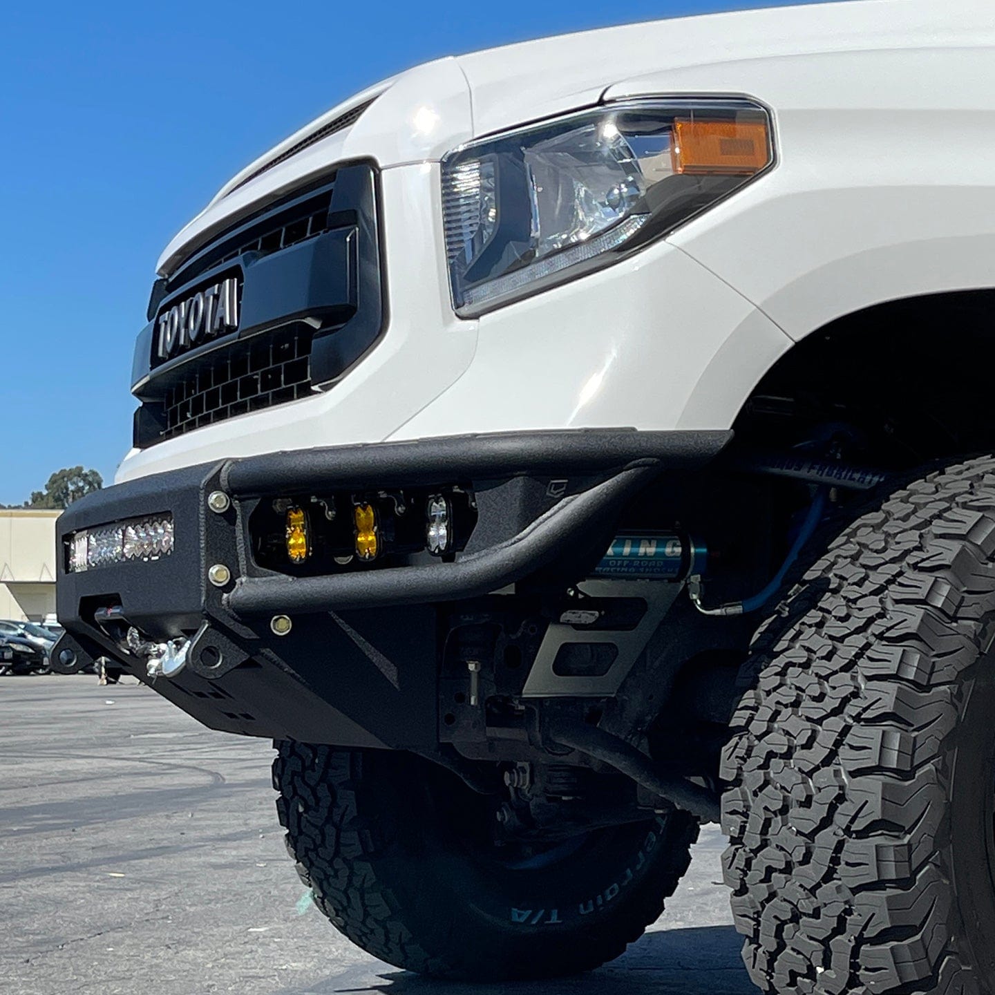 Chassis Unlimited Inc. 2014-2021 TOYOTA TUNDRA DIABLO FRONT WINCH BUMPER
