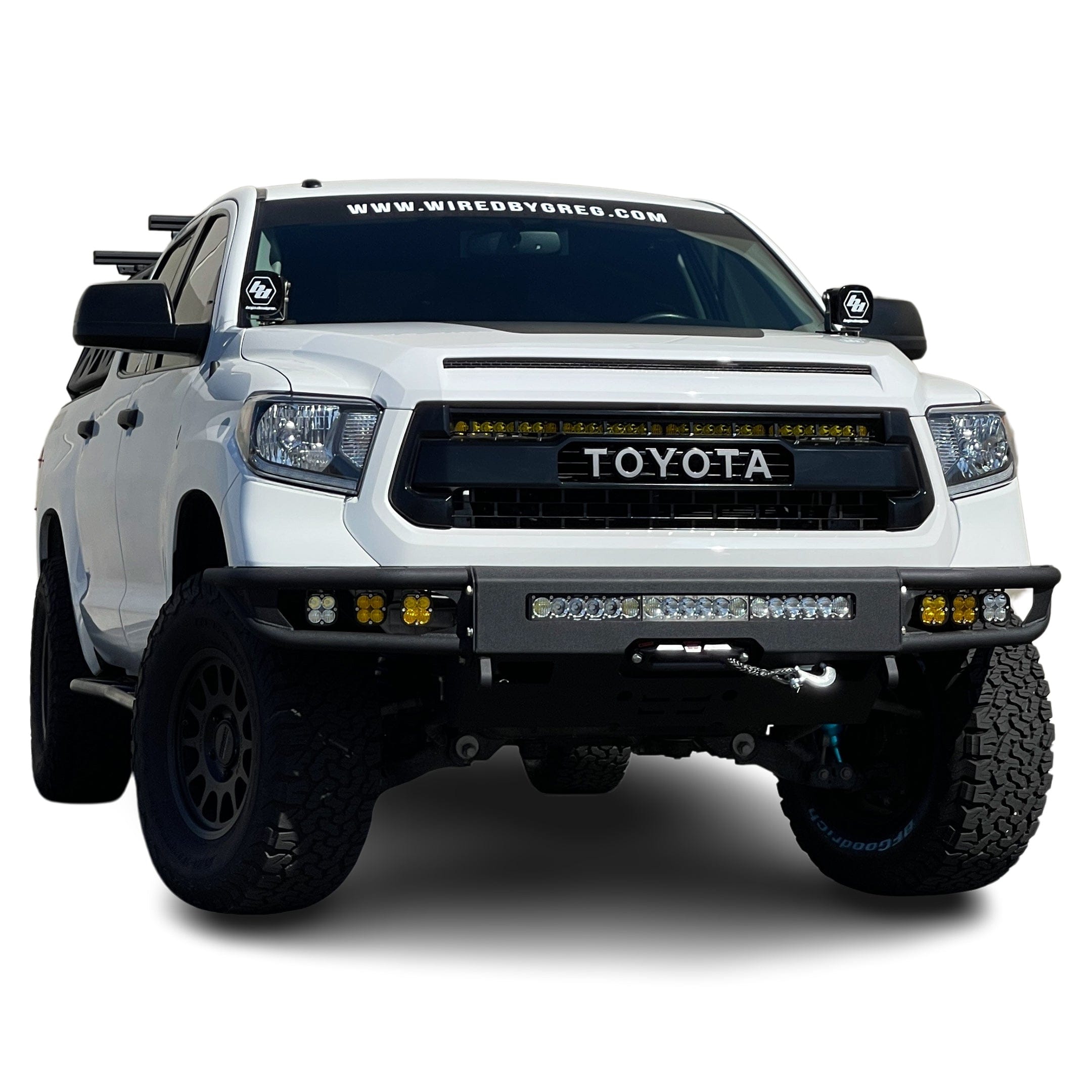 Chassis Unlimited Inc. 2014-2021 TOYOTA TUNDRA DIABLO FRONT WINCH BUMPER