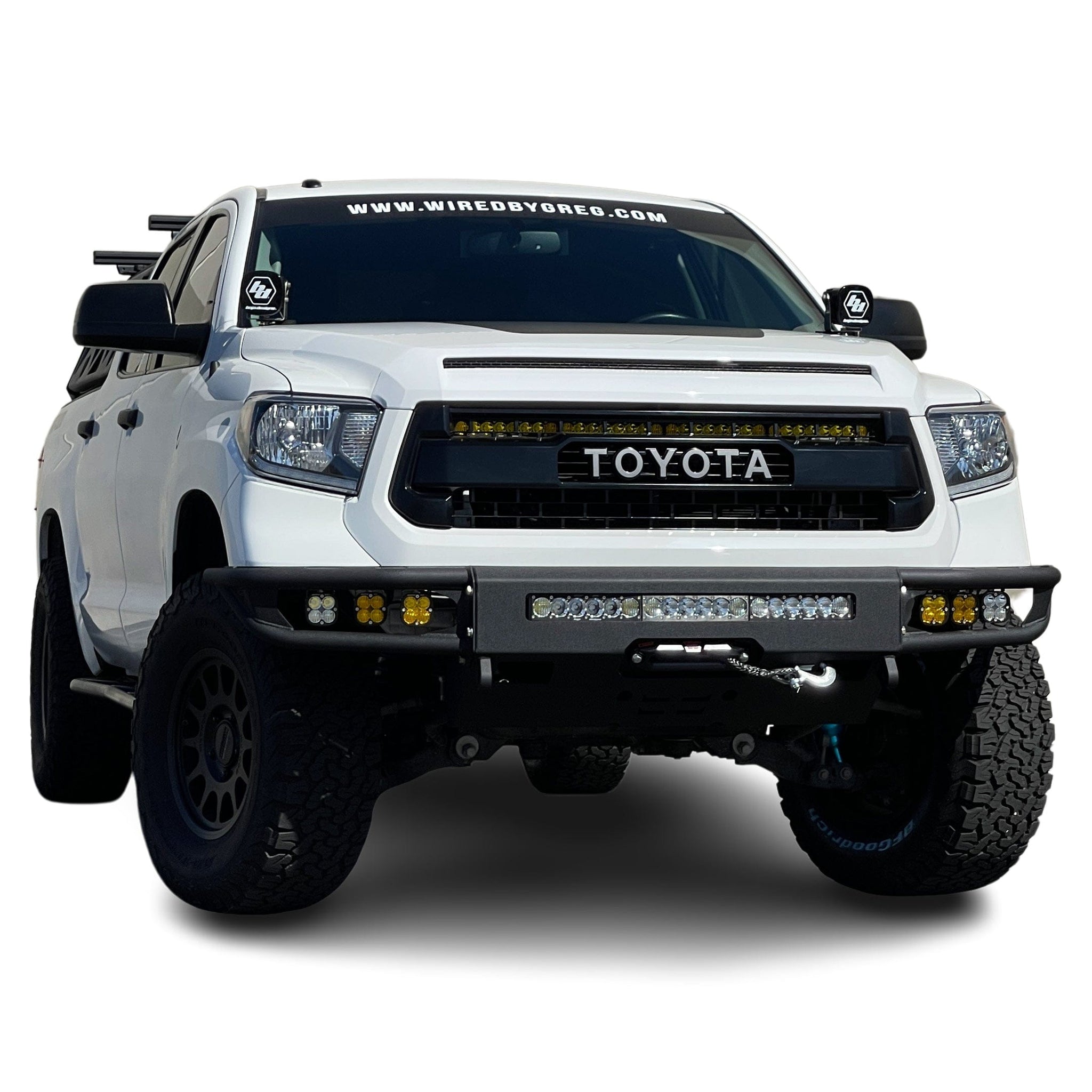 Chassis Unlimited Inc. 2014-2021 TOYOTA TUNDRA DIABLO FRONT WINCH BUMPER