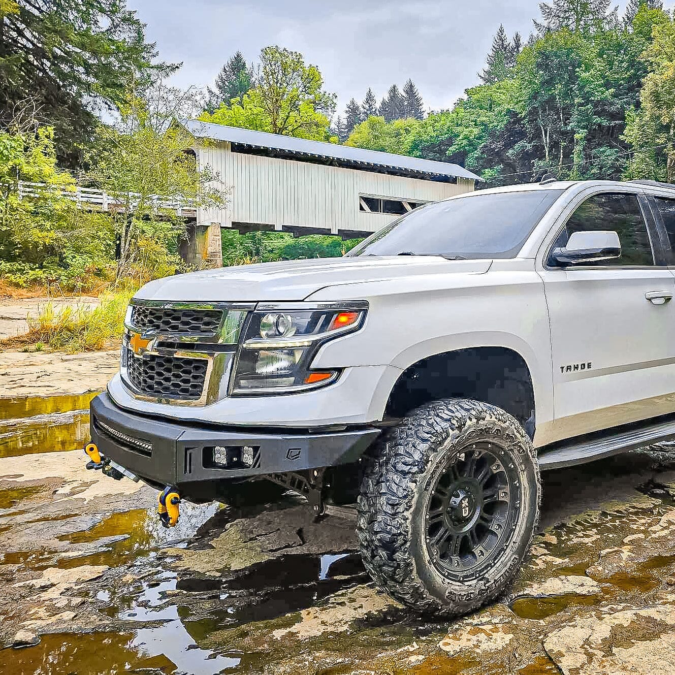 Chassis Unlimited Inc. 2015-2020 CHEVY-GM TAHOE/SUBURBAN/YUKON OCTANE FRONT WINCH BUMPER