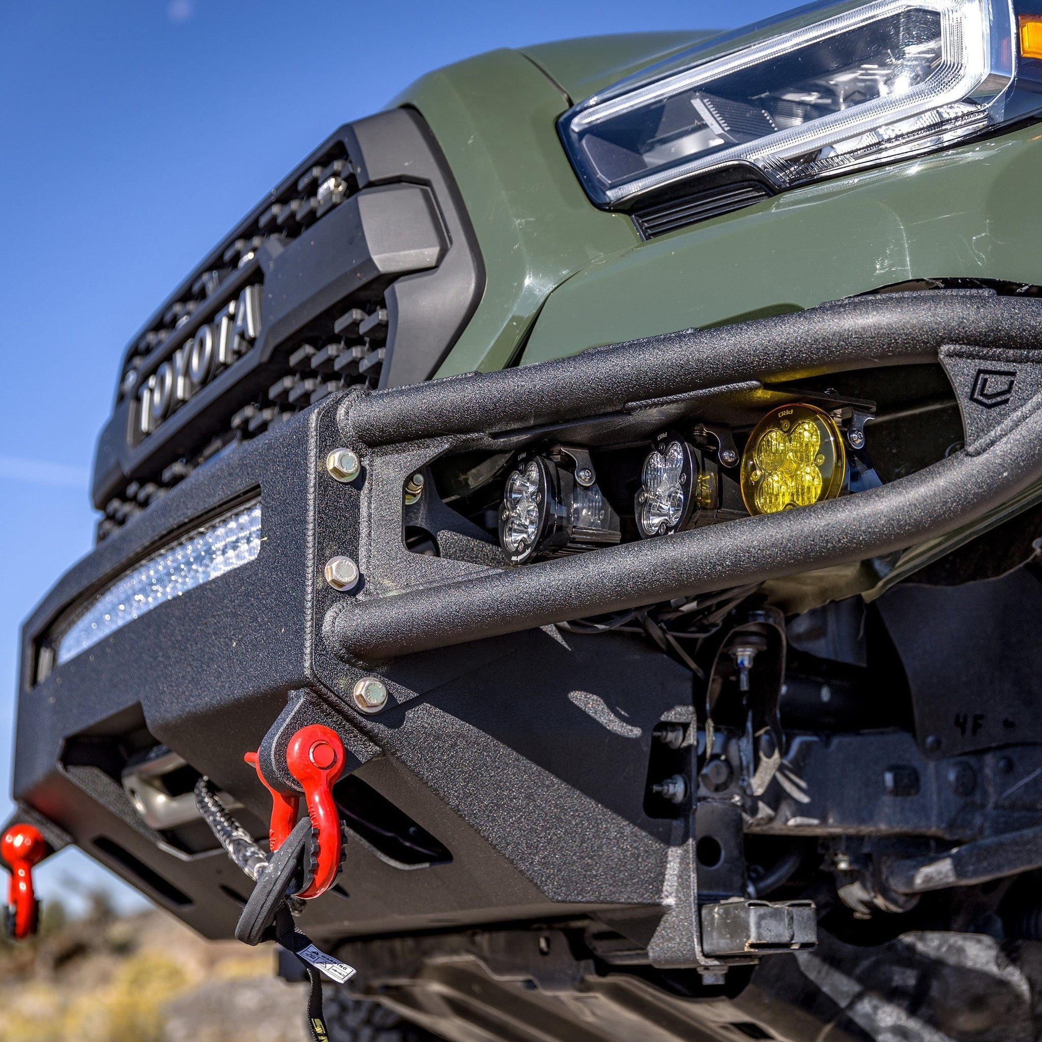 Chassis Unlimited Inc. 2016-2023 TOYOTA TACOMA DIABLO FRONT WINCH BUMPER