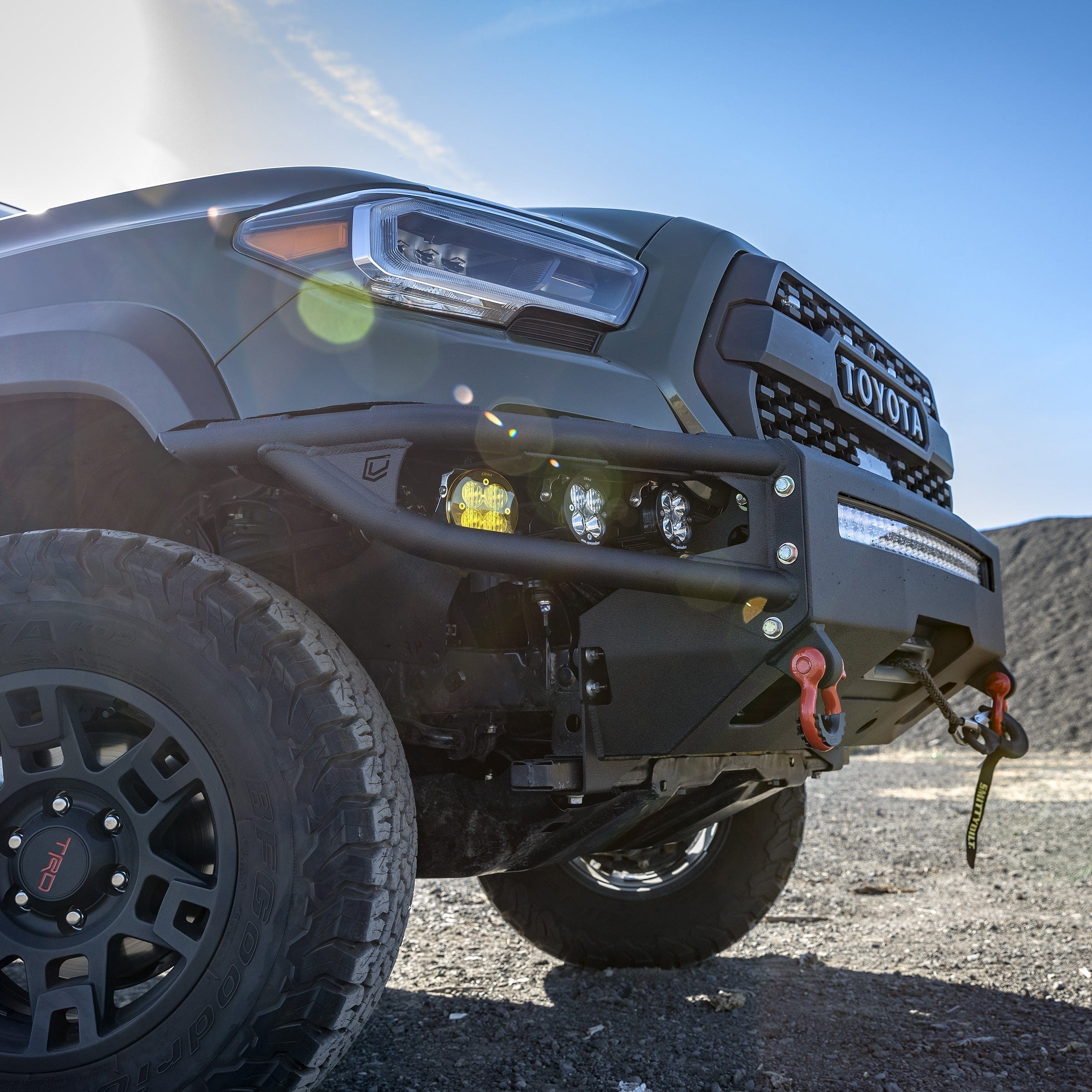 Chassis Unlimited Inc. 2016-2023 TOYOTA TACOMA DIABLO FRONT WINCH BUMPER