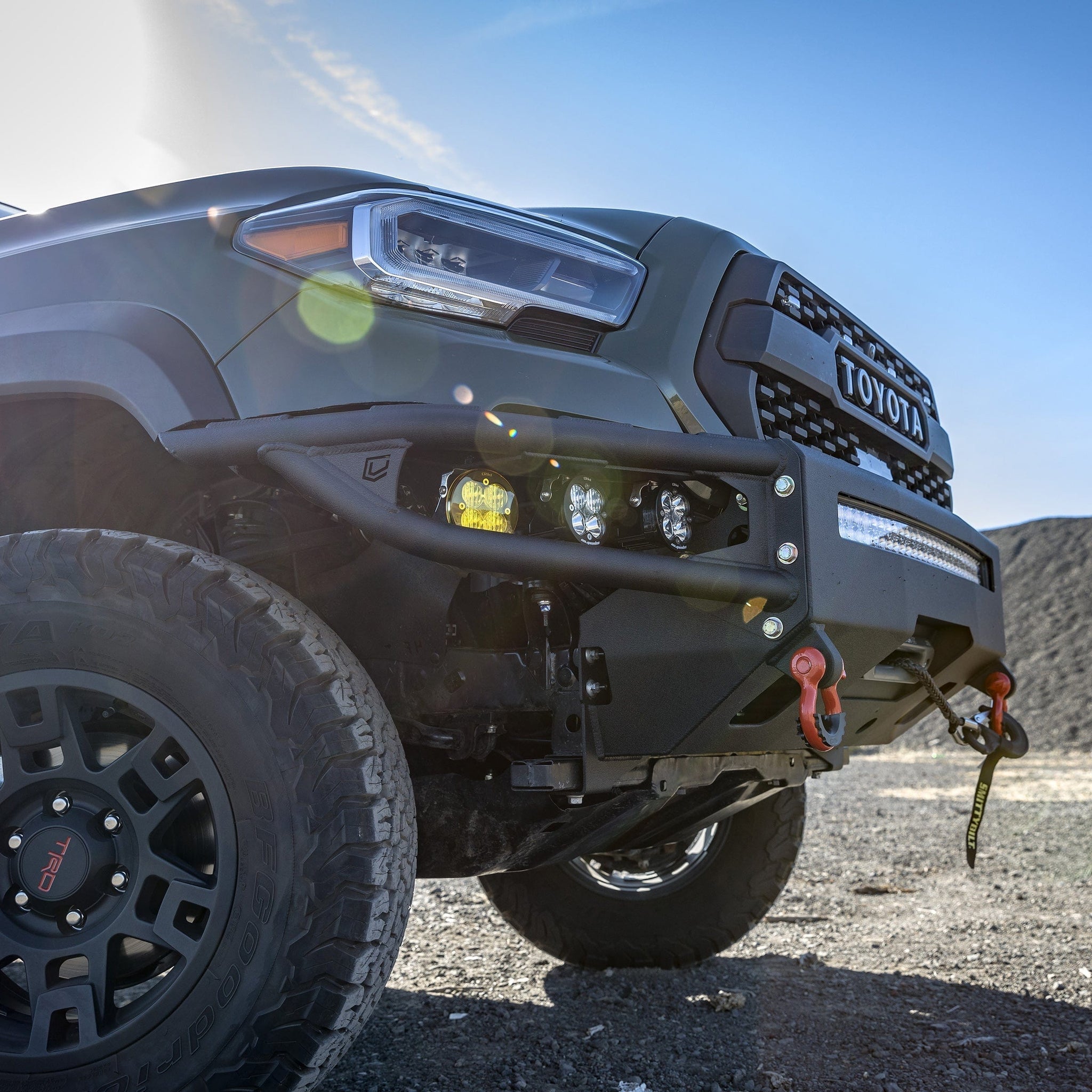 Chassis Unlimited Inc. 2016-2023 TOYOTA TACOMA DIABLO FRONT WINCH BUMPER