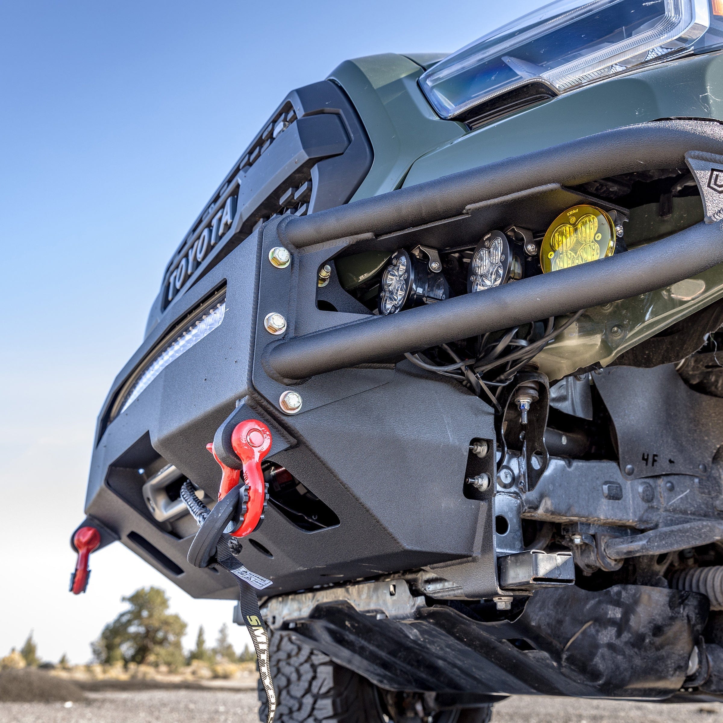 Chassis Unlimited Inc. 2016-2023 TOYOTA TACOMA DIABLO FRONT WINCH BUMPER