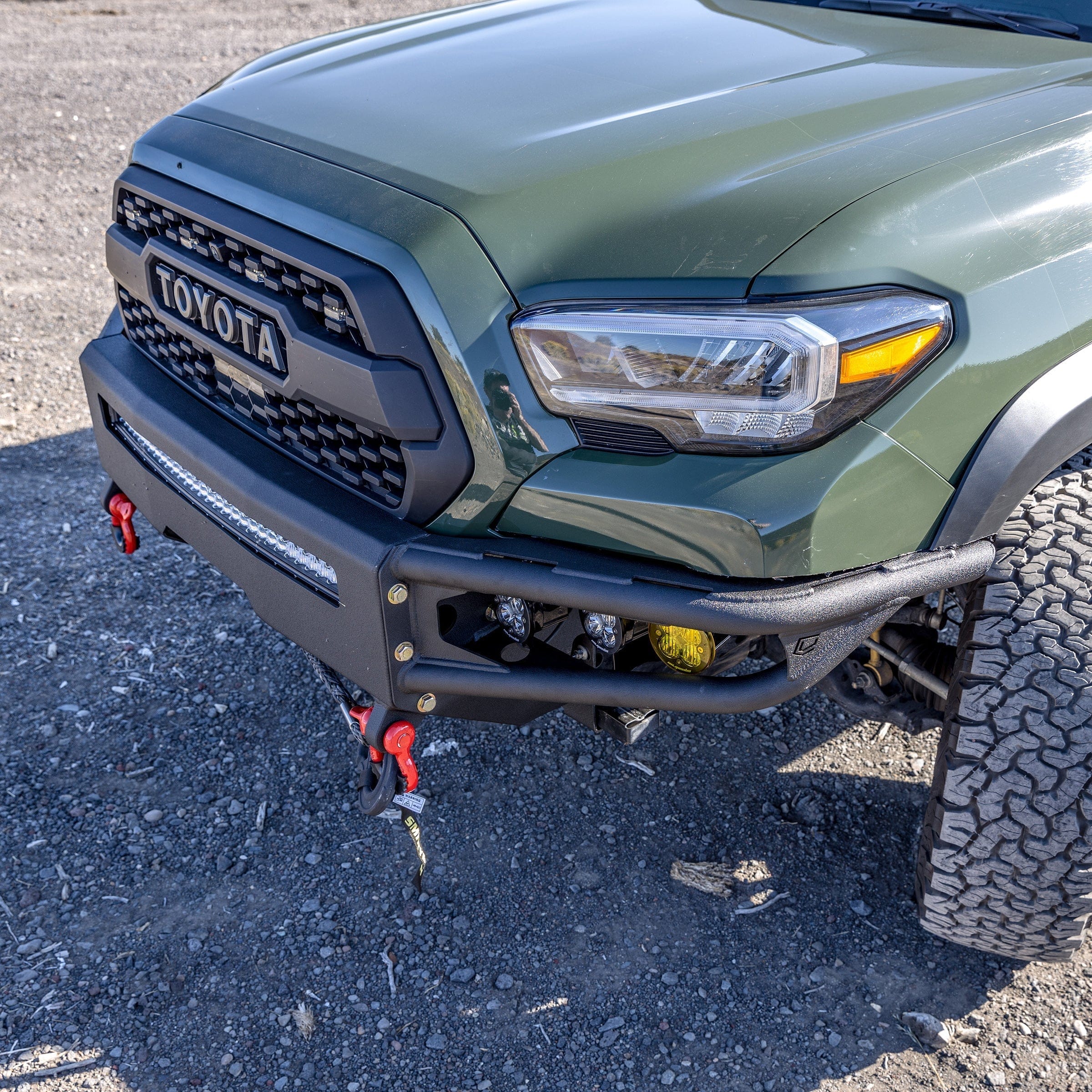 Chassis Unlimited Inc. 2016-2023 TOYOTA TACOMA DIABLO FRONT WINCH BUMPER