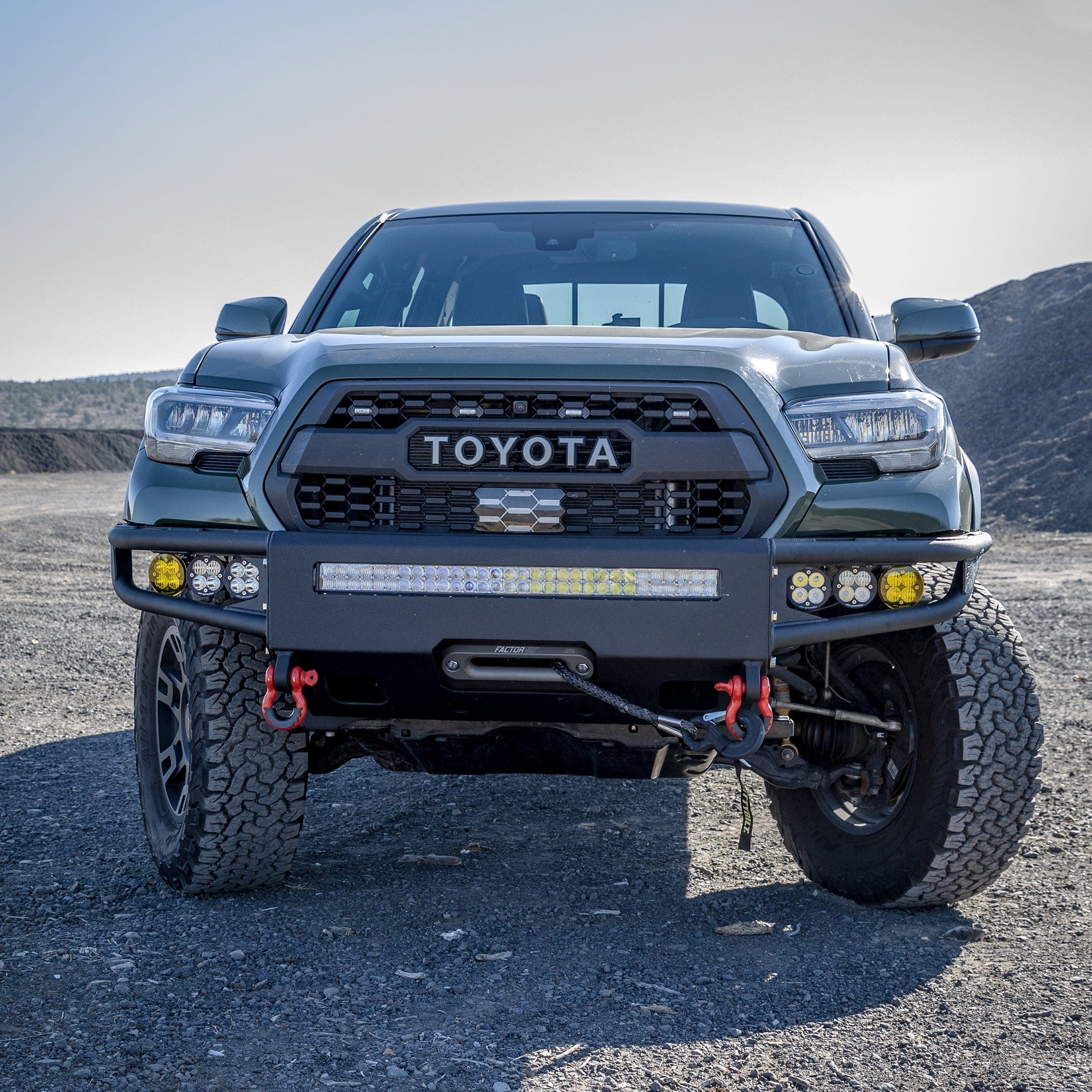Chassis Unlimited Inc. 2016-2023 TOYOTA TACOMA DIABLO FRONT WINCH BUMPER