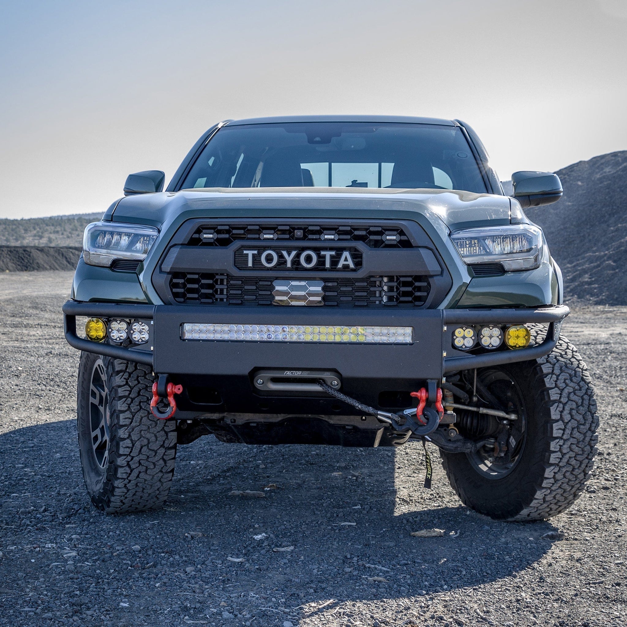 Chassis Unlimited Inc. 2016-2023 TOYOTA TACOMA DIABLO FRONT WINCH BUMPER