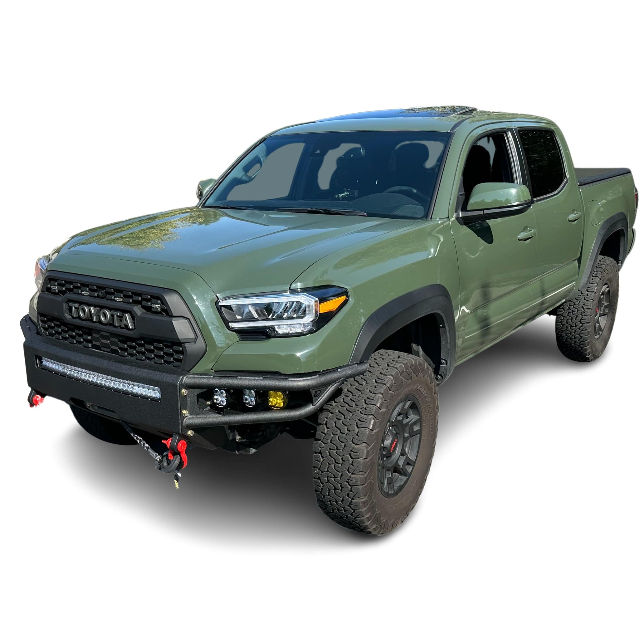 Chassis Unlimited Inc. 2016-2023 TOYOTA TACOMA DIABLO FRONT WINCH BUMPER