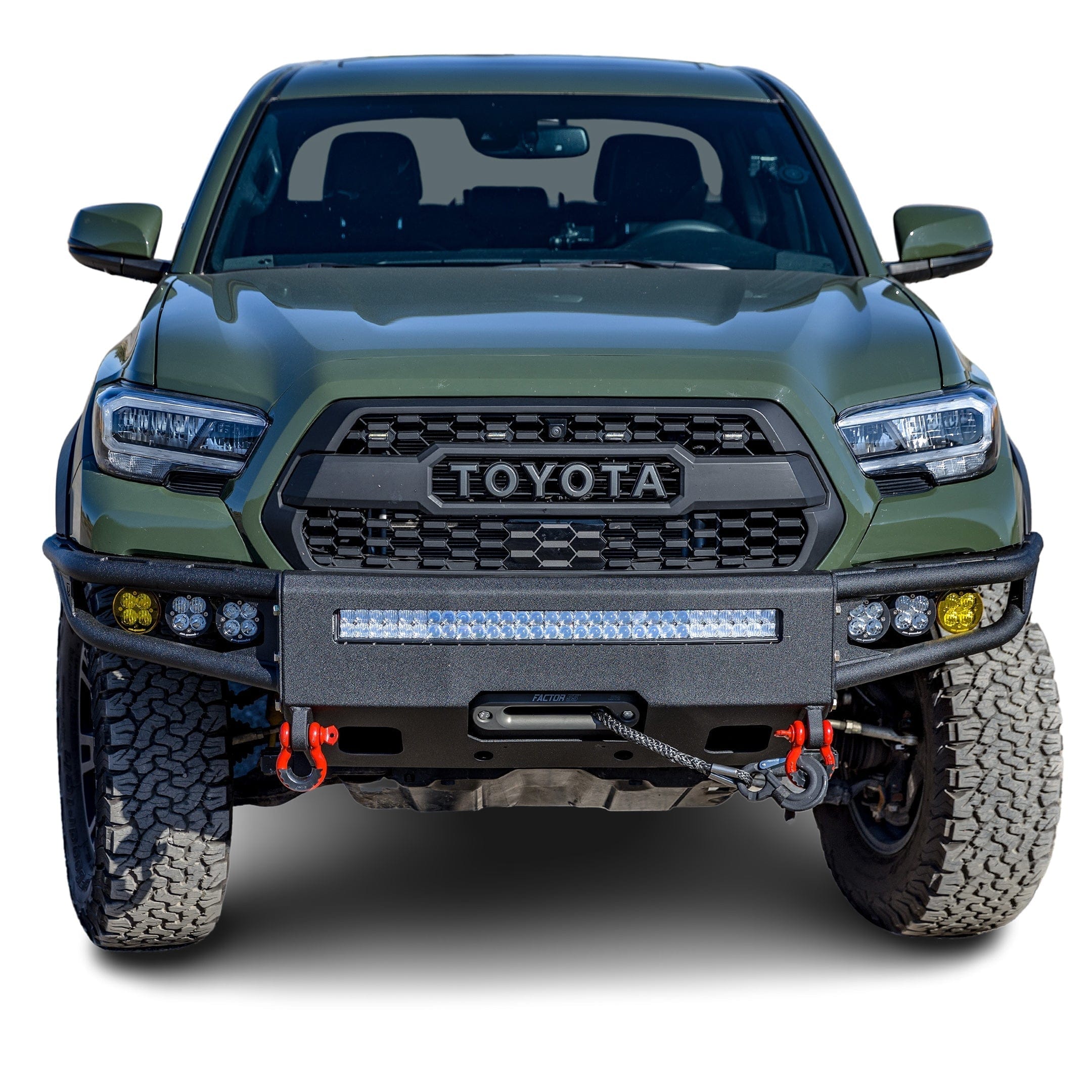 Chassis Unlimited Inc. 2016-2023 TOYOTA TACOMA DIABLO FRONT WINCH BUMPER