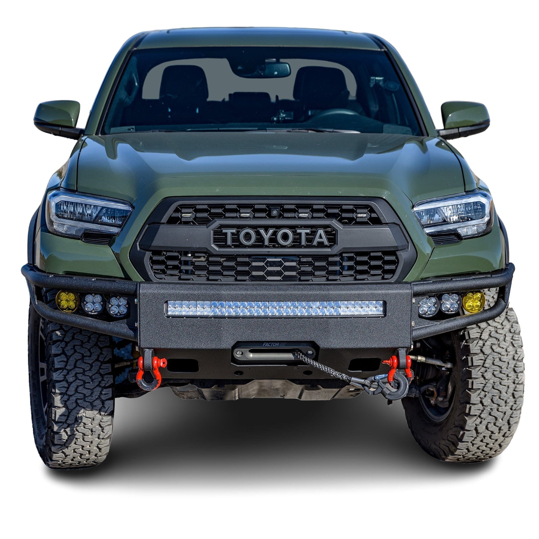 Chassis Unlimited Inc. 2016-2023 TOYOTA TACOMA DIABLO FRONT WINCH BUMPER